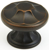 Schaub and Company 876 Empire Design Mushroom Cabinet Knob With 1-3/8" Diameter