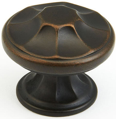 Schaub and Company 876-ABZ ancient bronze mushroom cabinet knob