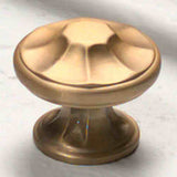 Schaub and Company 876-BBZ brushed bronze mushroom cabinet knob