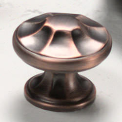Schaub and Company 876 Empire Design Mushroom Cabinet Knob With 1-3/8" Diameter