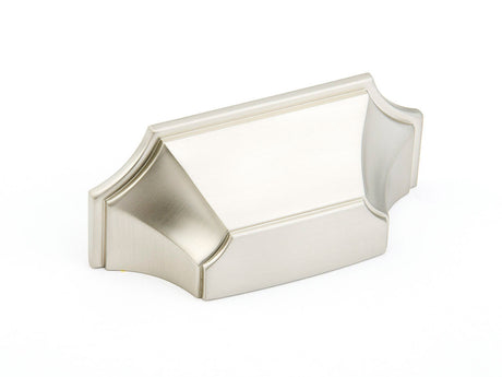 Schaub and Company 878-15 hardware in satin nickel, additional view