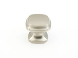 Schaub and Company 882-15 satin nickel square cabinet knob
