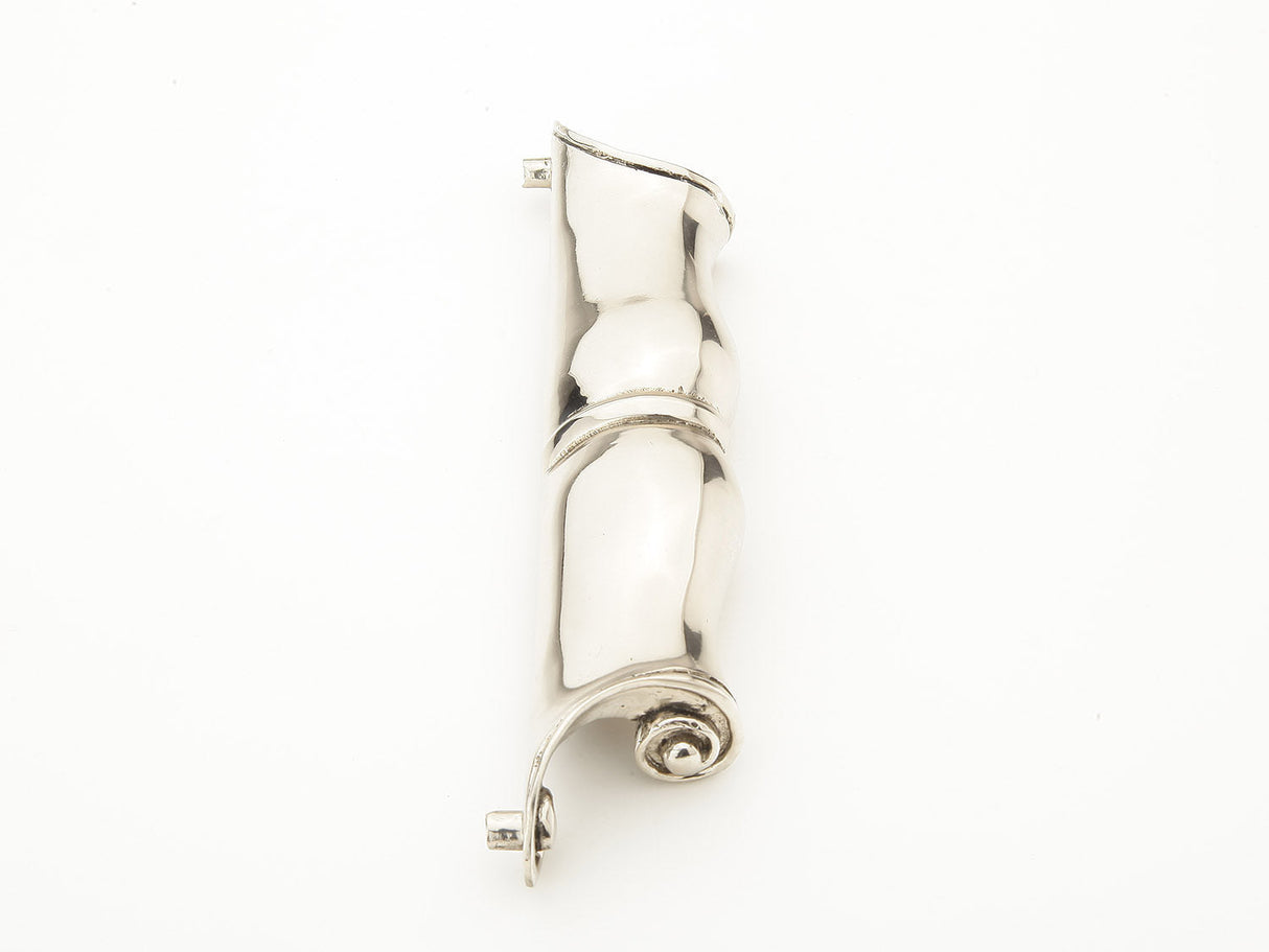Schaub and Company 919-WB white brass bar cabinet pull