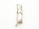 Schaub and Company 919-WB white brass bar cabinet pull