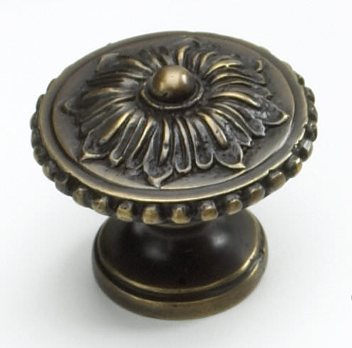Schaub and Company 930-DAB bronze mushroom cabinet knob