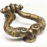 Schaub and Company 933-MBR moticello brass cabinet pull