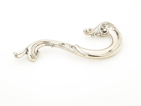 Schaub and Company 934R-WB white brass cabinet pull