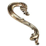 Schaub and Company 935L-MSL moticello silver cabinet pull