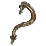 Schaub and Company 935R-MBR moticello brass cabinet pull