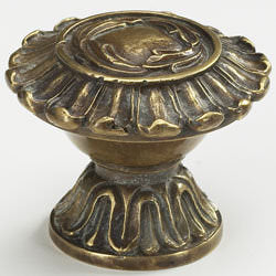 Schaub and Company 936 Maitland-Smith Design Elongated Cabinet Knob With 1-1/4" Diameter