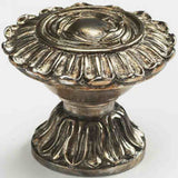 Schaub and Company 937-MSL moticello silver cabinet knob