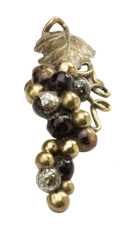 Schaub and Company 945-AWW Symphony hardware in polished brass, additional view