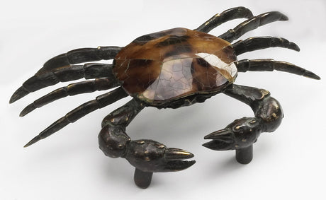 Schaub and Company 951S-PEN Symphony hardware in satin stainless, front view