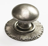Schaub and Company 970-SA silver antique mushroom cabinet knob