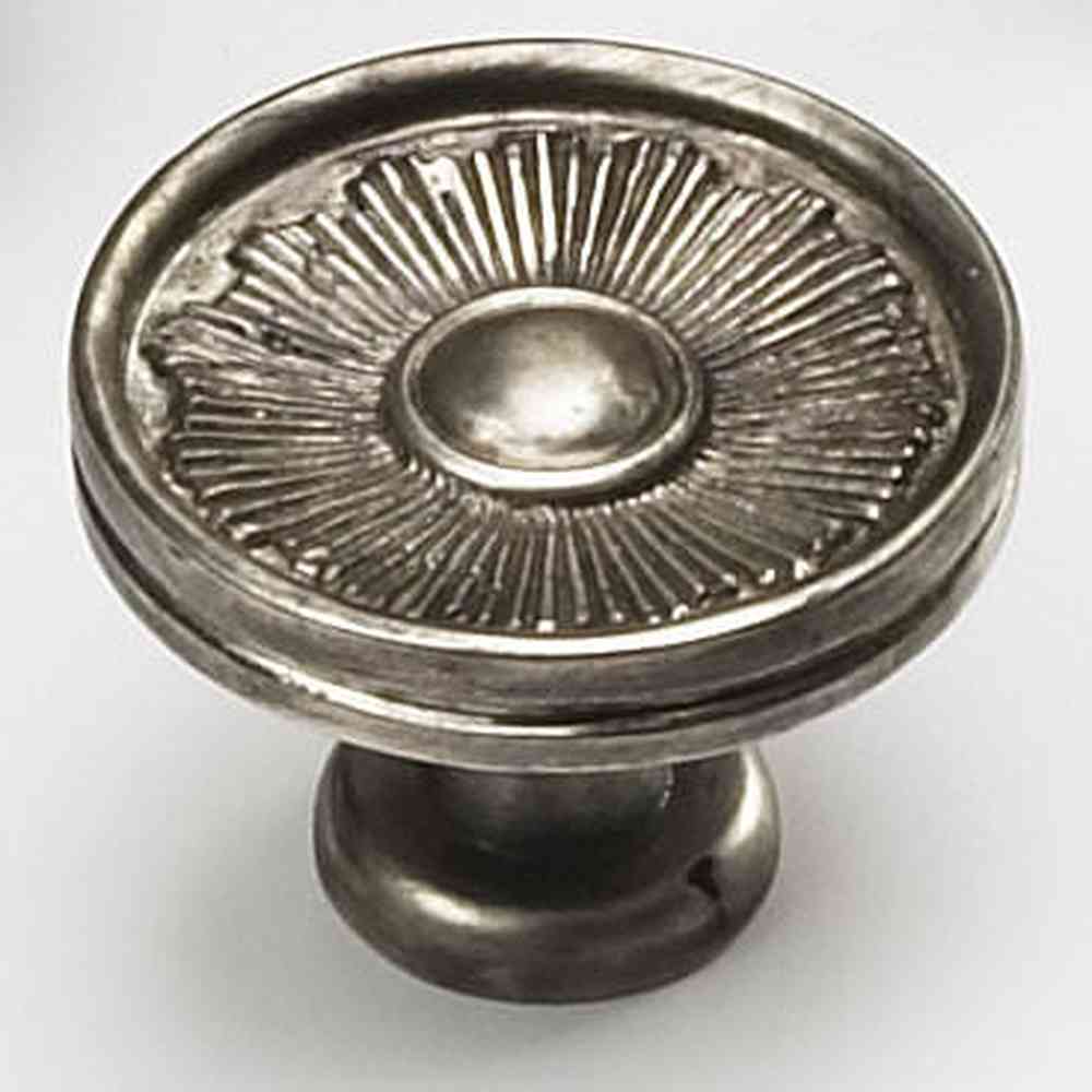 Schaub and Company 972-SA silver antique mushroom cabinet knob