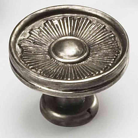 Schaub and Company 972-SA silver antique mushroom cabinet knob