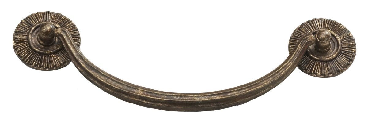 Schaub and Company 978-HLB highlighted bronze cabinet drop bail pulls