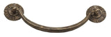 Schaub and Company 978-HLB highlighted bronze cabinet drop bail pulls