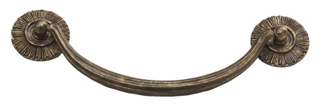 Schaub and Company 978-HLB highlighted bronze cabinet drop bail pulls