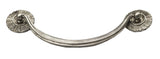 Schaub and Company 978-SA silver antique cabinet drop bail pulls