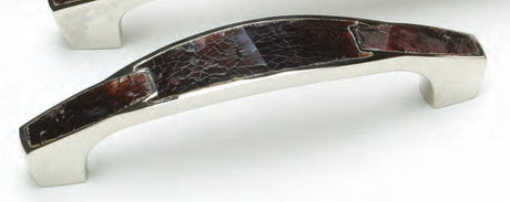 Schaub and Company 992-4-VO/PN Symphony cabinet pull in satin stainless, additional view