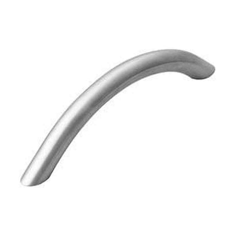 Schaub and Company SS BOW 096 Stainless Style Arch Cabinet Pull With 4" Center to Center