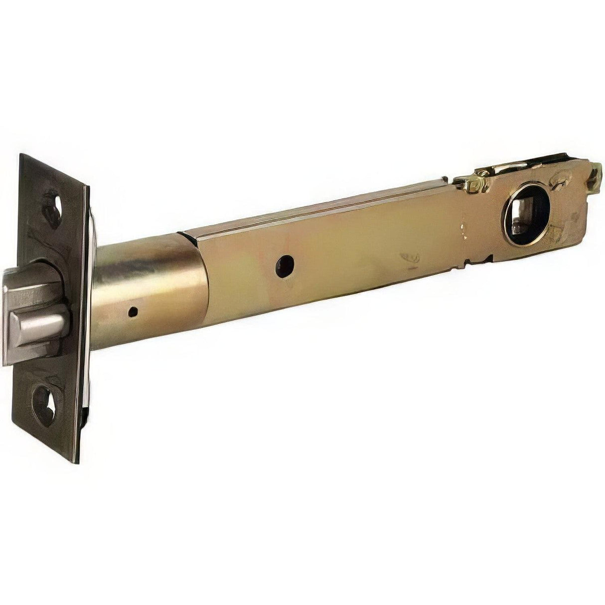 Schlage 16126609 16-126 5" DeadLatch with Square Corner 1" x 2-1/4" Faceplate Antique Brass