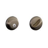 Schlage B60609 B60 B Series Single Cylinder Deadbolt Antique Brass
