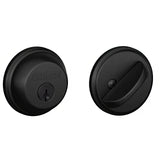 Schlage B60618 B60 B Series Single Cylinder Deadbolt Bright Nickel