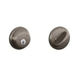 Schlage B60620 B60 B Series Single Cylinder Deadbolt Antique Pewter