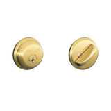 Schlage B60622 B60 B Series Single Cylinder Deadbolt Matte Black