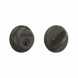 Schlage B60626 B60 B Series Single Cylinder Deadbolt Satin Chrome