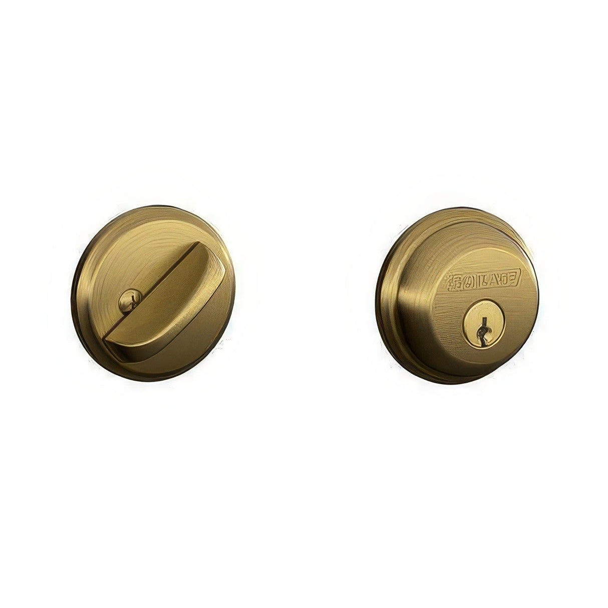 Schlage B60716 B60 B Series Single Cylinder Deadbolt Aged Bronze