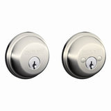 Schlage B62618 B62 B Series Double Cylinder Deadbolt Bright Nickel