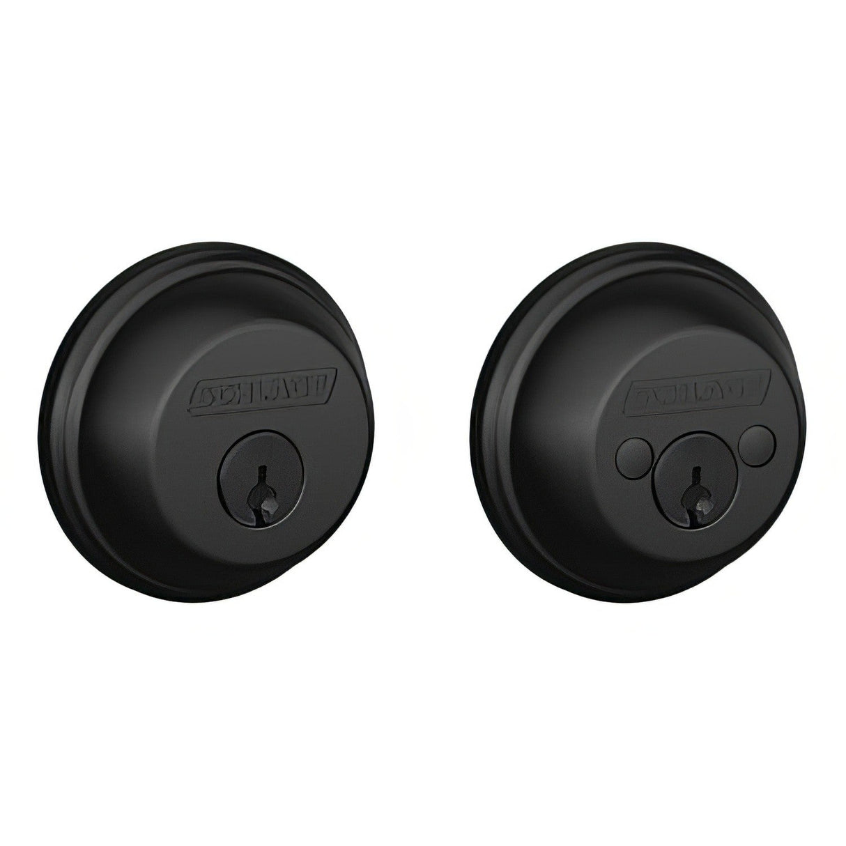 Schlage B62622 B62 B Series Double Cylinder Deadbolt Matte Black