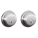 Schlage B62625 B62 B Series Double Cylinder Deadbolt Polished Chrome