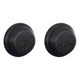 Schlage B62716 B62 B Series Double Cylinder Deadbolt Aged Bronze