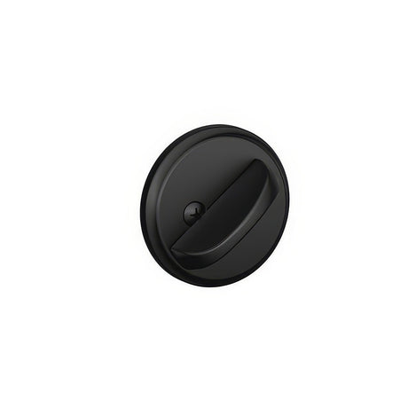 Schlage B81622 matt black one sided deadbolt