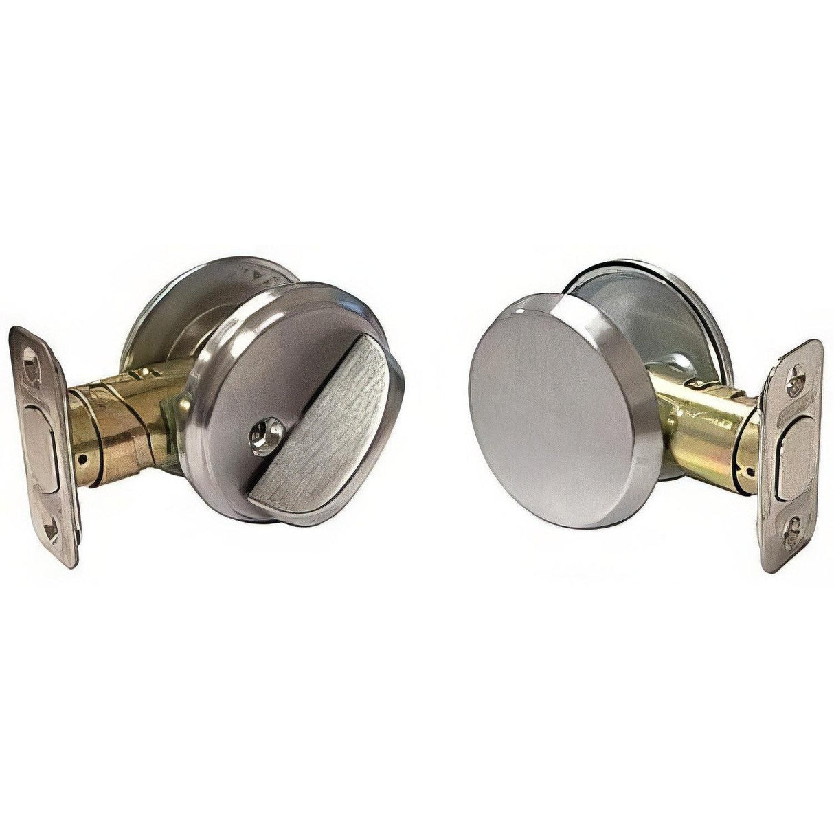 Schlage B81626 B81 B Series One Sided Deadbolt with Thumbturn Satin Chrome