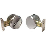Schlage B81626 B81 B Series One Sided Deadbolt with Thumbturn Satin Chrome