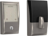 Schlage BE489WBCCEN619 BE489WBCCEN Century Encode Smart Wifi Touchscreen Deadbolt Satin Nickel