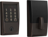 Schlage BE489WBCCEN716 BE489WBCCEN Century Encode Smart Wifi Touchscreen Deadbolt Aged Bronze
