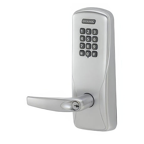 Schlage CO100MS70KPATH626 CCO-100-MS-70-KP-ATH CO-Series Commercial Electronic Mortise Lock with Keypad and Athens Lever Satin Chrome
