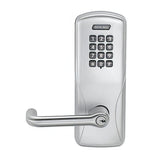 Schlage CO100MS70KPTLR626 CO100MS70KPTLR Satin Chrome CO-Series Commercial Electronic Mortise Lock with Keypad and Tubular Lever
