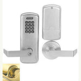 Schlage CO200CY70KPRHO605 CO200CY70KPRHO Commercial Electronic Cylindrical Lock with Keypad Polished Brass