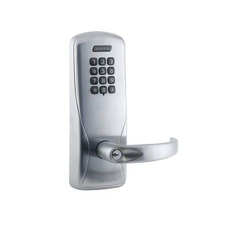 Schlage CO200MS70KPSPA626 CO-Series Commercial Electronic Mortise Lock with Keypad Satin Chrome