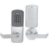 Schlage CO200MS70PRKRHO626 satin chrome keypad entry door lever