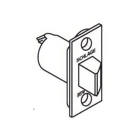 Schlage Commercial 11116605 polished brass spring latch