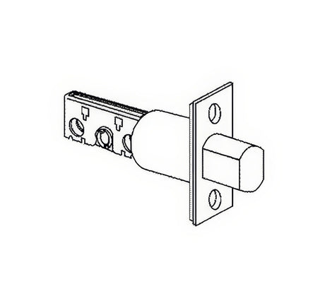 Schlage Commercial 12631605 polished brass deadbolt latch