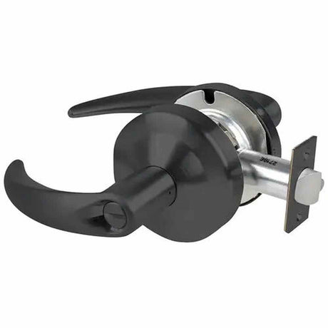 Schlage Commercial ALX44OME622 matte black privacy door lever